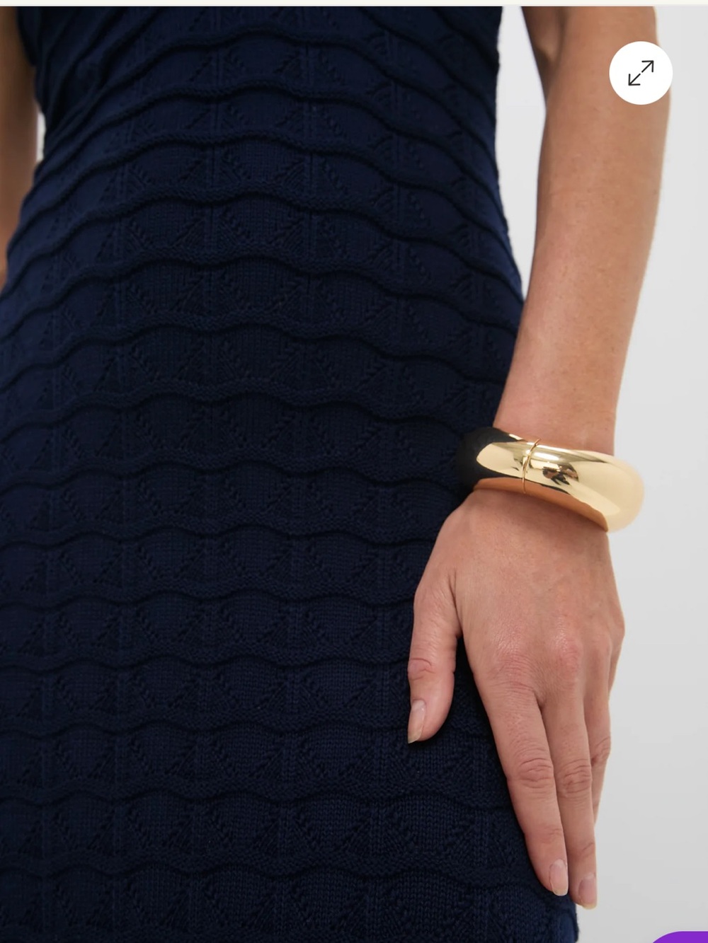 NWT Tuckernuck HYACINTH HOUSE
Navy Knit One Shoulder Nicole Midi Dress Sz Small - Picture 5 of 13